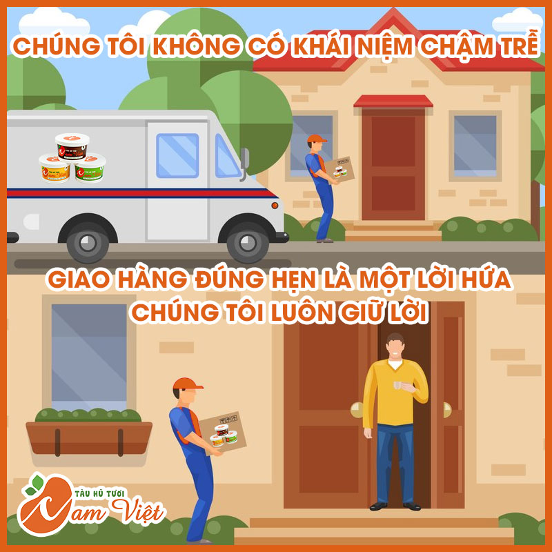 Giao hàng đúng hẹn nhanh chóng