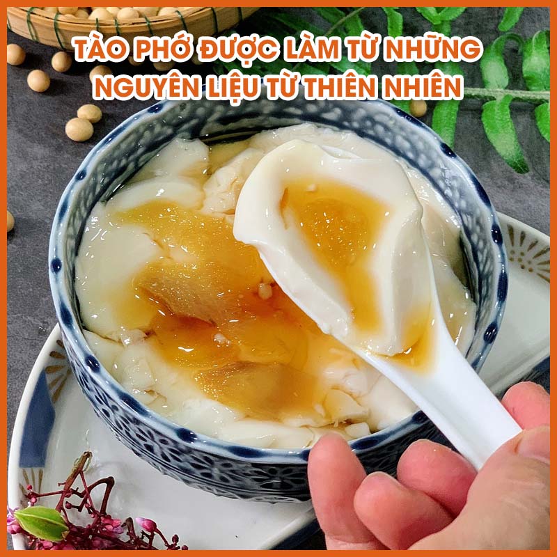 Tào phớ được làm từ những nguyên liệu từ thiên nhiên